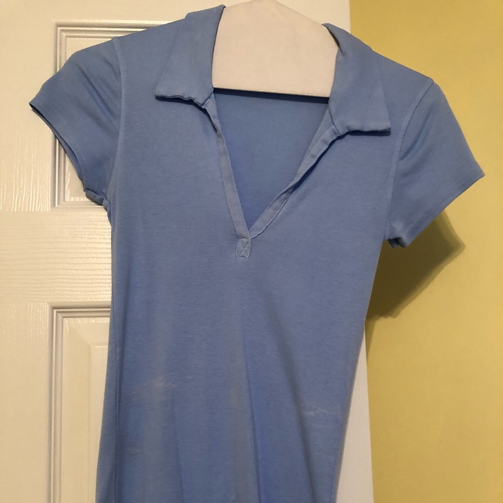 Michael Stars polo style top
